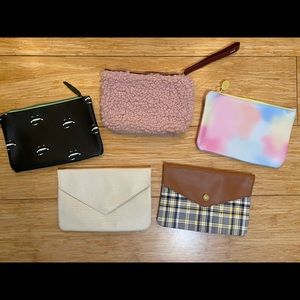 Small makeup bags -bundle-